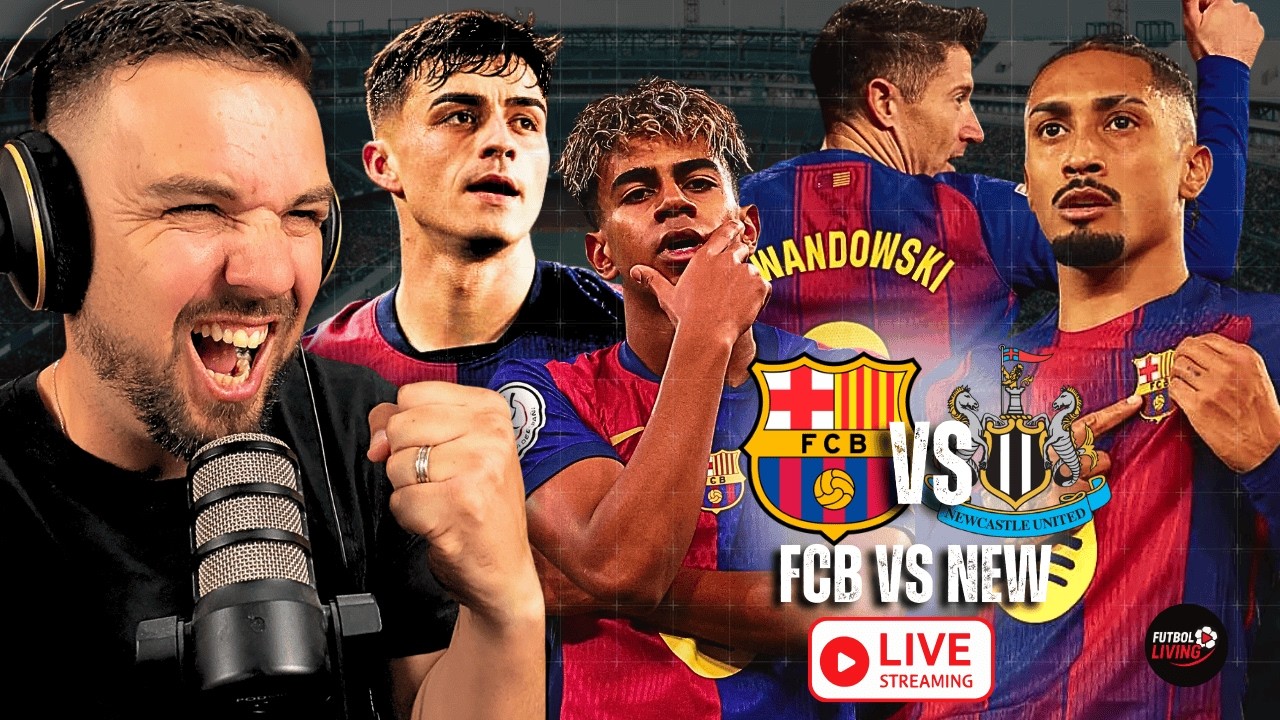 🔴 FC BARCELONA VS NEWCASTLE EN VIVO | OCTAVOS CHAMPIONS LEAGUE 18 MARZO 2026 👉 FUTBOL LIVING