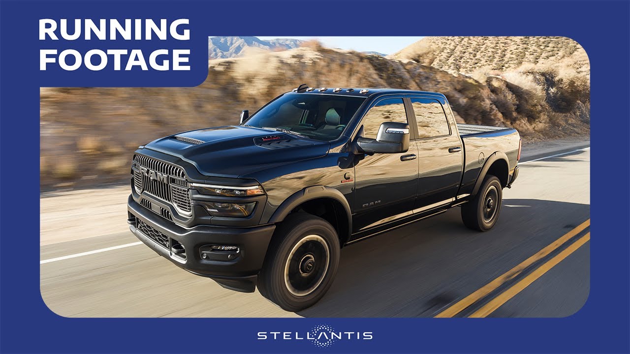 2025 Ram 2500 Heavy Duty Rebel Running Footage