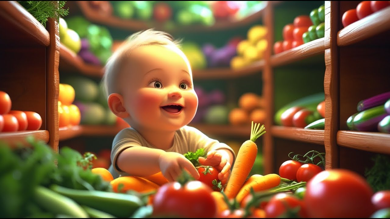 🛒🎶 Grocery Store Song for Kids | Fun Shopping Nursery Rhyme ✨