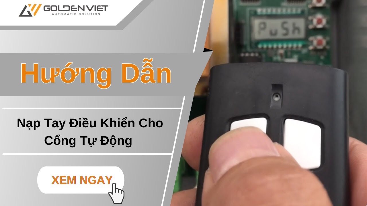Hướng dẫn nạp remote động cơ cổng Beninca - Lh 0978.890.787