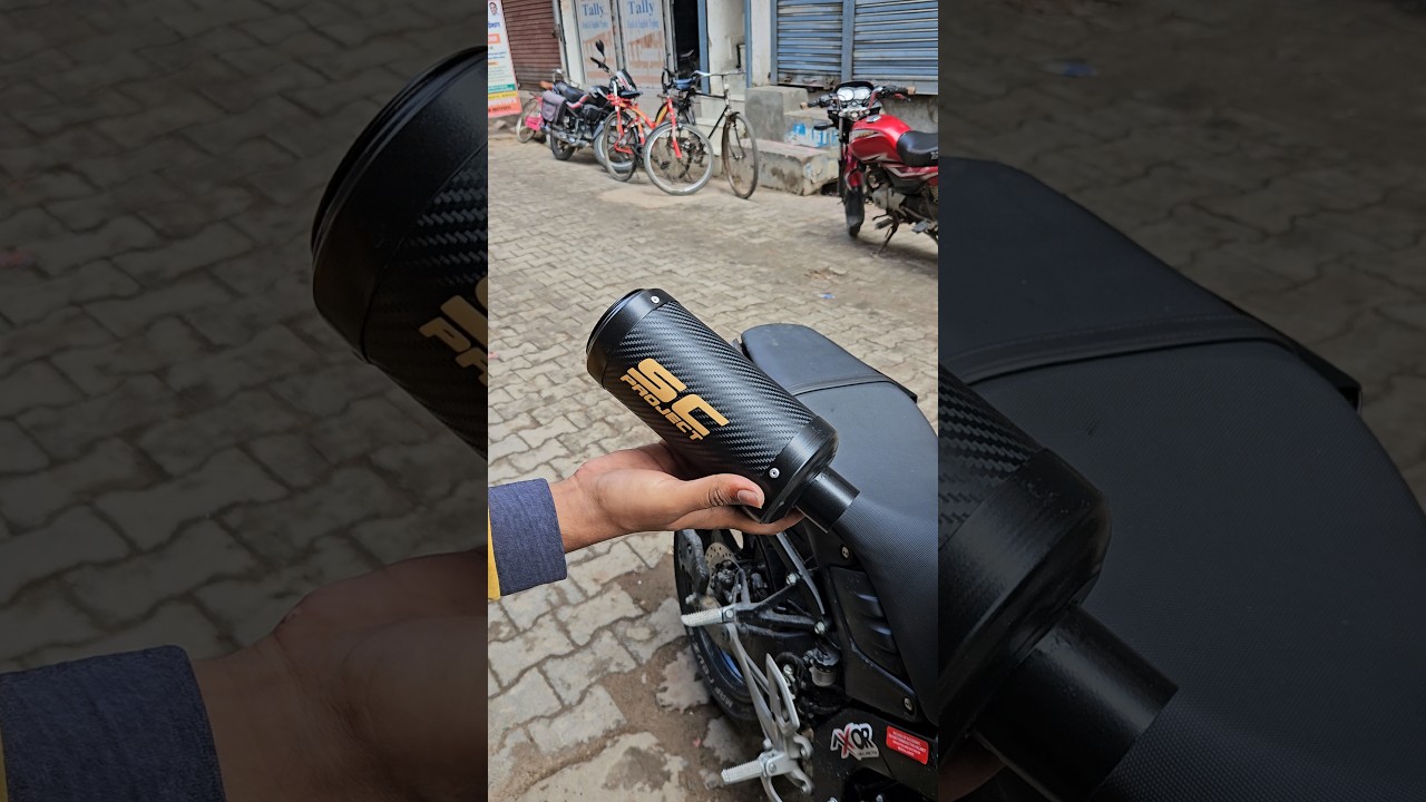 Mt15 sc project exhaust Sound test #shorts #motovlog #exhaust #mt15