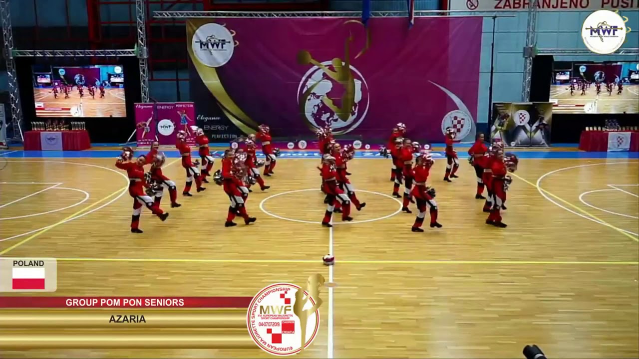GROUP POM PON SENIORS, AZARIA, POLAND