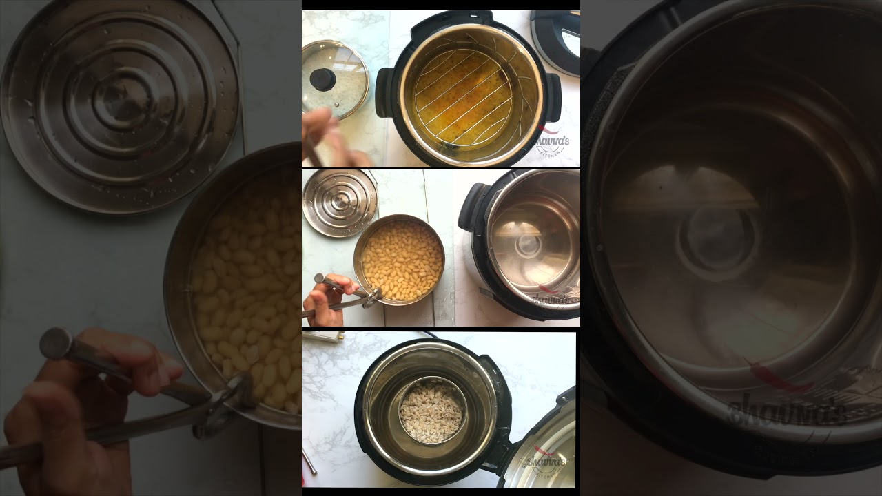 Готовьте с умом с помощью видео Bhavna Instant Pot Pot-in-Pot #Shorts | Кухня и жизнь Bhavna