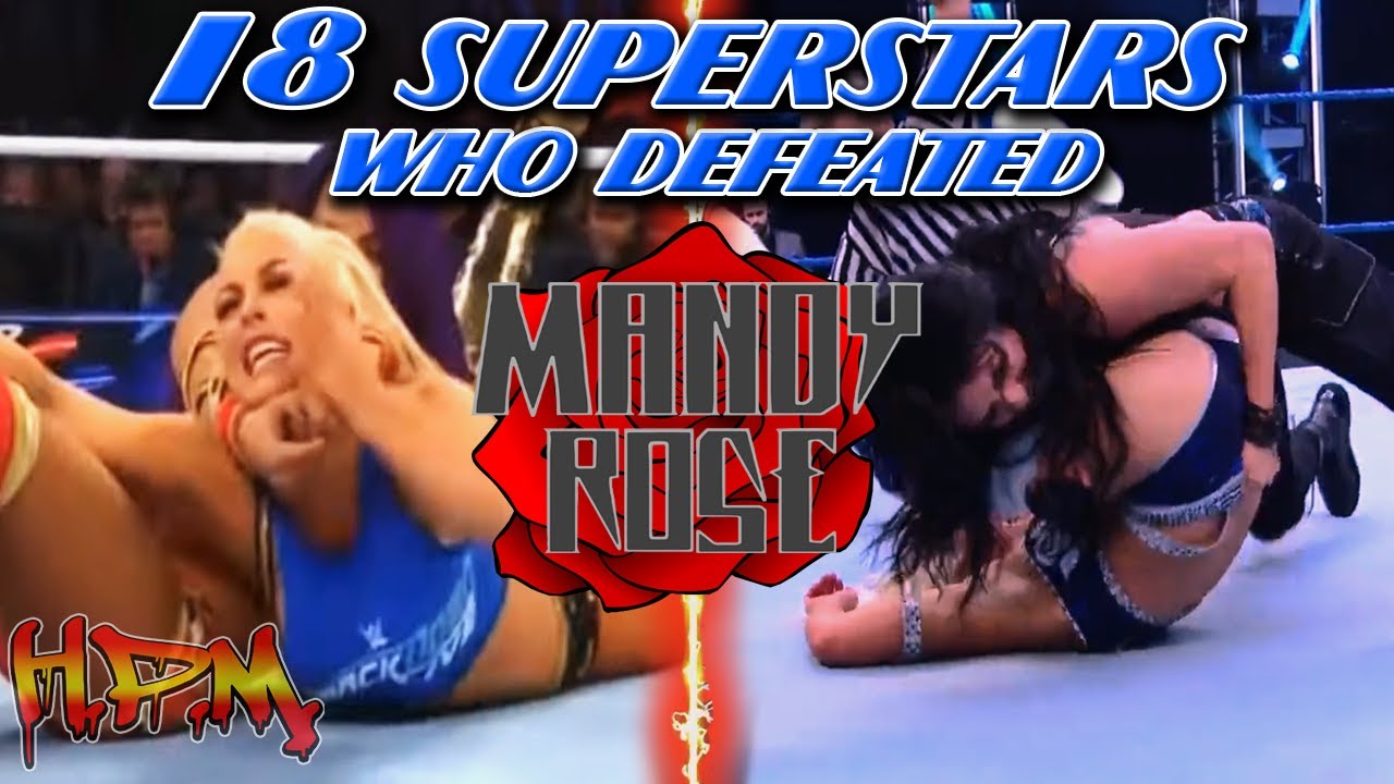 18 Superstars Who Defeated Mandy Rose 🌹  || Pinfall or Submission