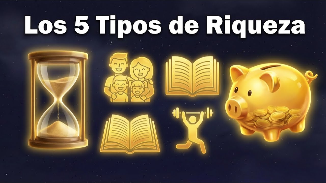 LOS 5 Tipos De Riqueza Que Transformarán Tu Vida