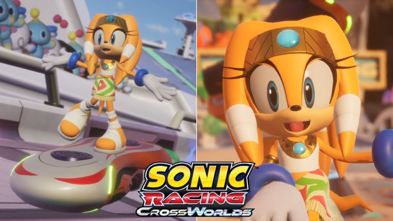 If Tikal Was In Sonic Racing: CrossWorlds