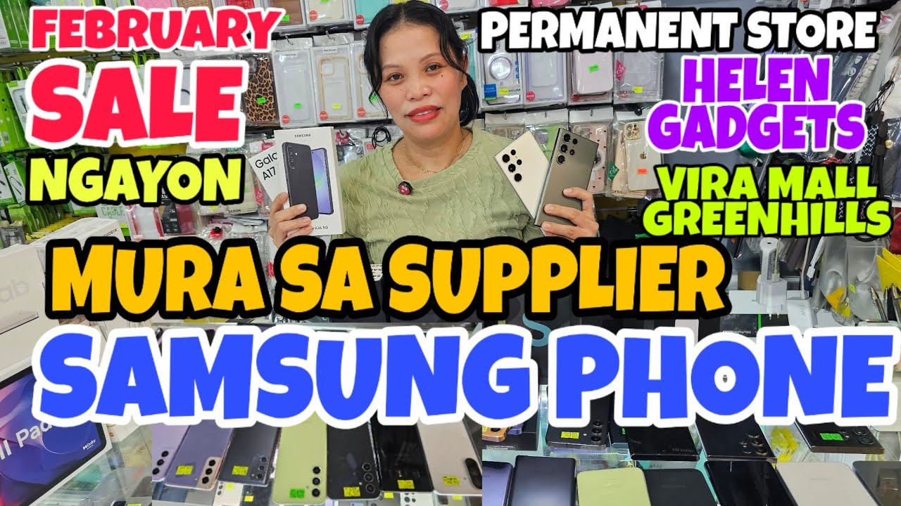 Grabe JACKPOT ka Dito SAMSUNG PHONE Lalo bumaba Presyo legit SUPPLIER Helen Gadgets Vmall Greenhills