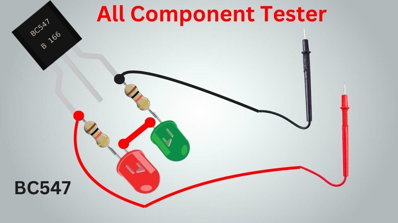 DIY All Components Tester | Test Transistors, MOSFETs, FETs & Capacitors Easily!