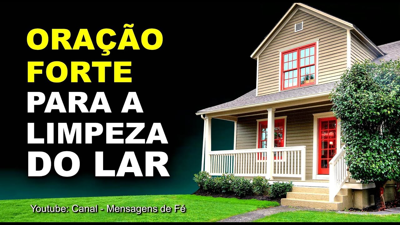 oração para limpeza do lar, casa ou residência