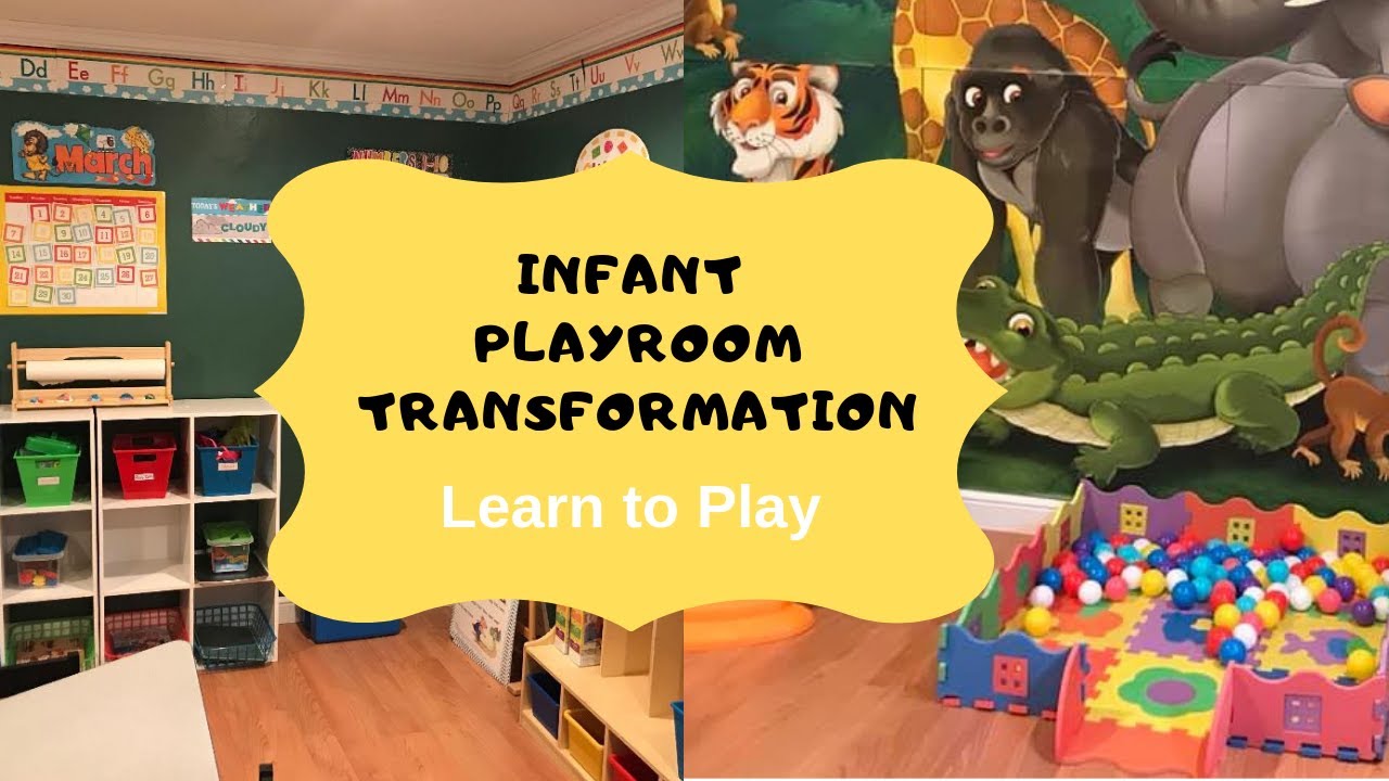 Home Daycare Infant Playroom Tour