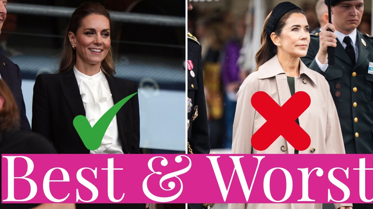 Best & Worst: Princess Kate Attends Rugby Match, Princess Madeleine Stuns in Gold, Dutch Royals @ F1
