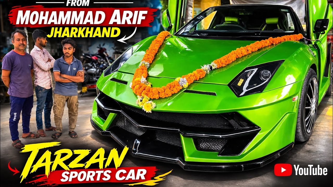 This Mechanic From Jharkhand || History of sport car ( Modified) #jharkhand 