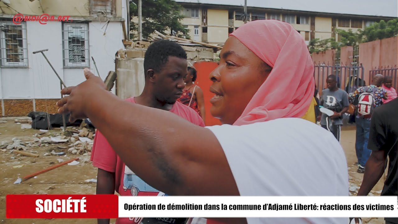 Opération de démolition dans la commune d’Adjamé Liberté: réactions des victimes