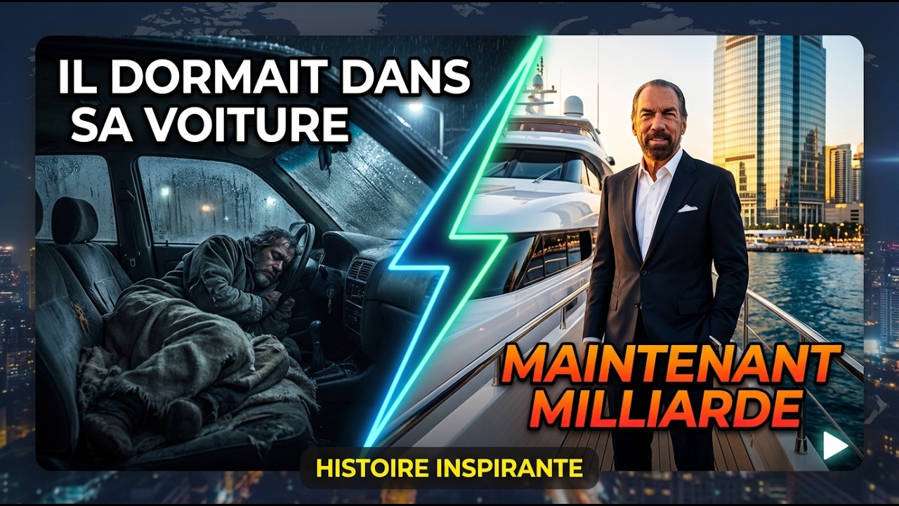 De sans abri à milliardaire  l’histoire vraie qui va changer ta vie