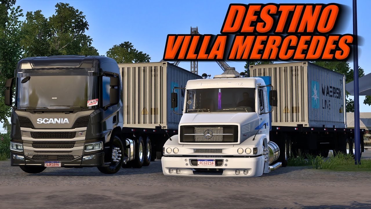 CONVOY DE MB 1634 + SCANIA NTG + VW CONSTELLATION - MAPA CEIBO - ETS2 MODS 1.50