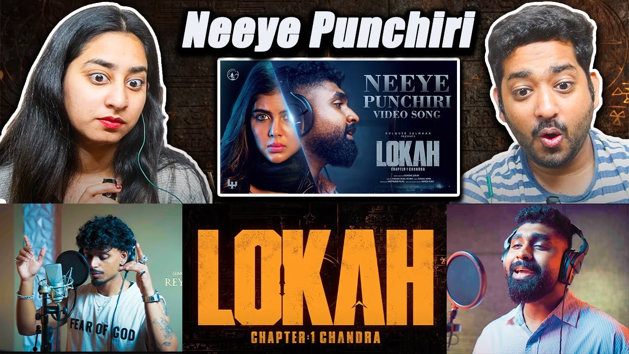 REACTION - Neeye Punchiri | | Lokah | Hanan Sha | Reyan | Jakes Bejoy | Kalyani | Naslen