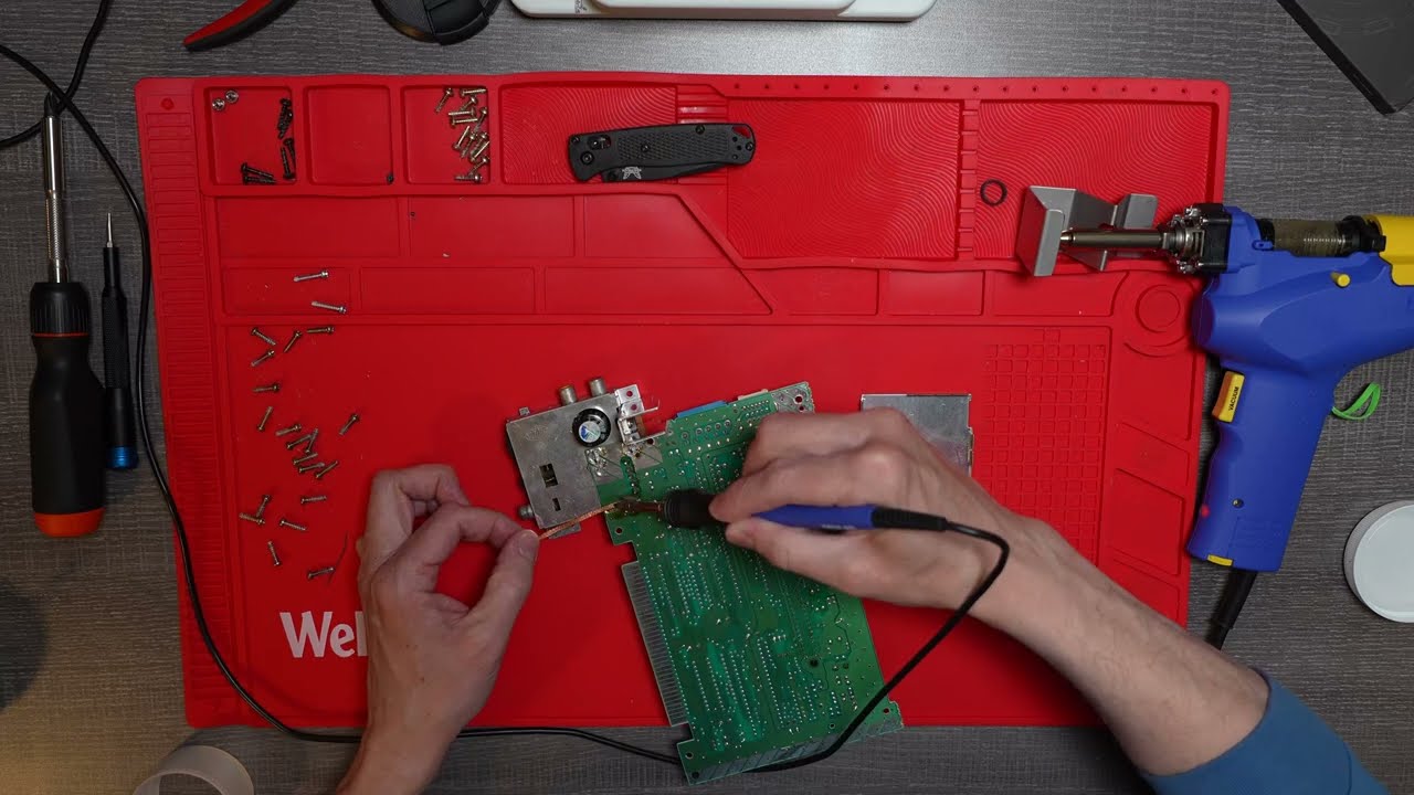 NES Restoration and Repairs Part 7: RF AV Power Supply Module Removal