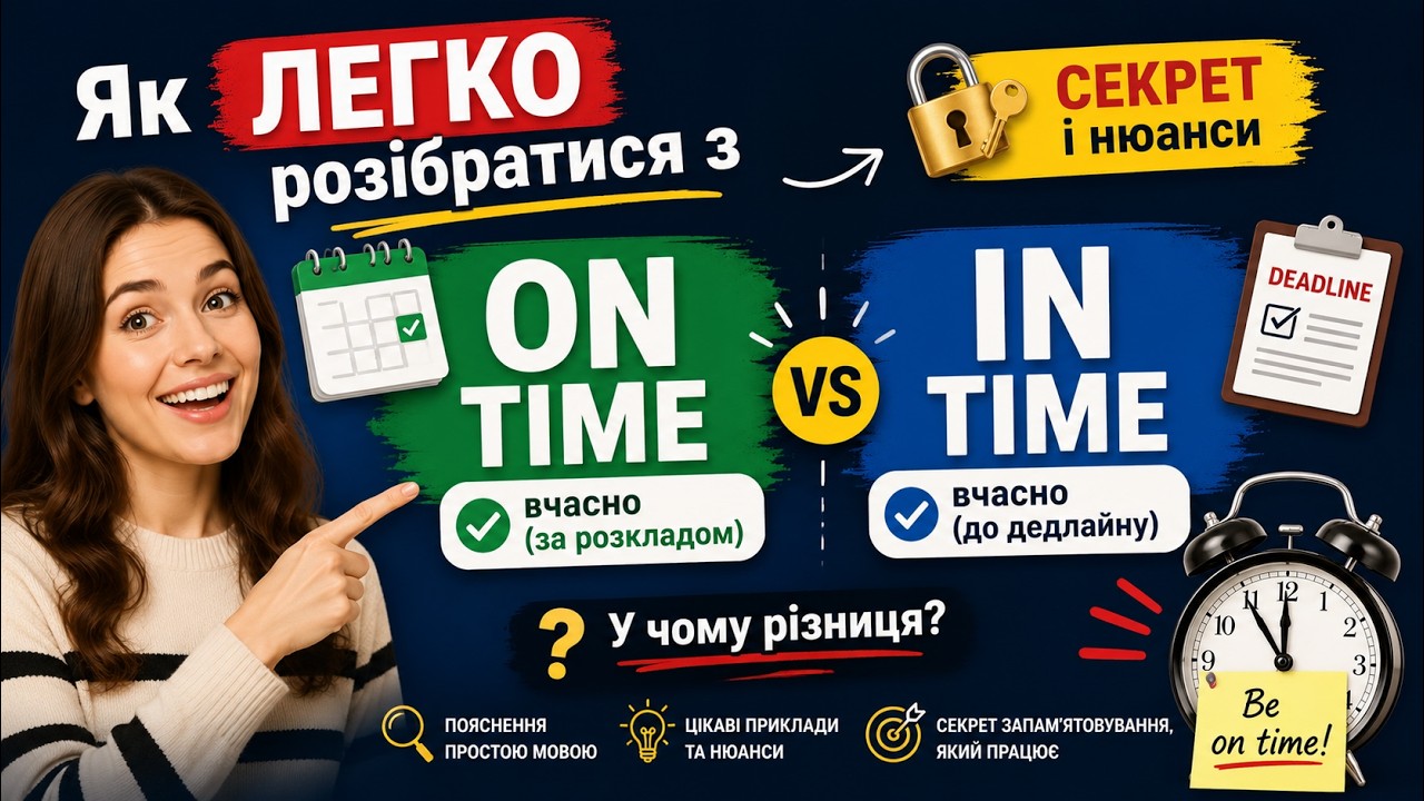 Як ЛЕГКО розібратися з ON TIME та IN TIME (секрет і нюанси)