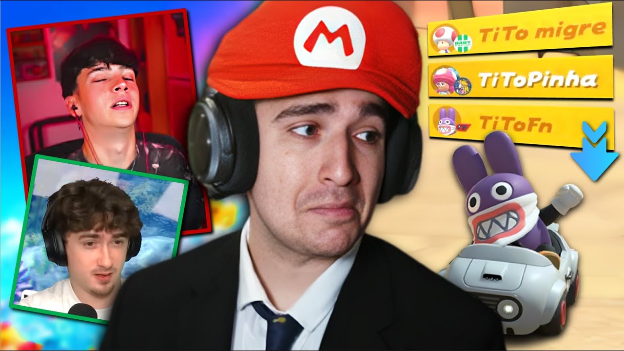 Jugué al COMPETITIVO de Mario Kart World... *SALE MAL* c/ @AndresFn y @Migre