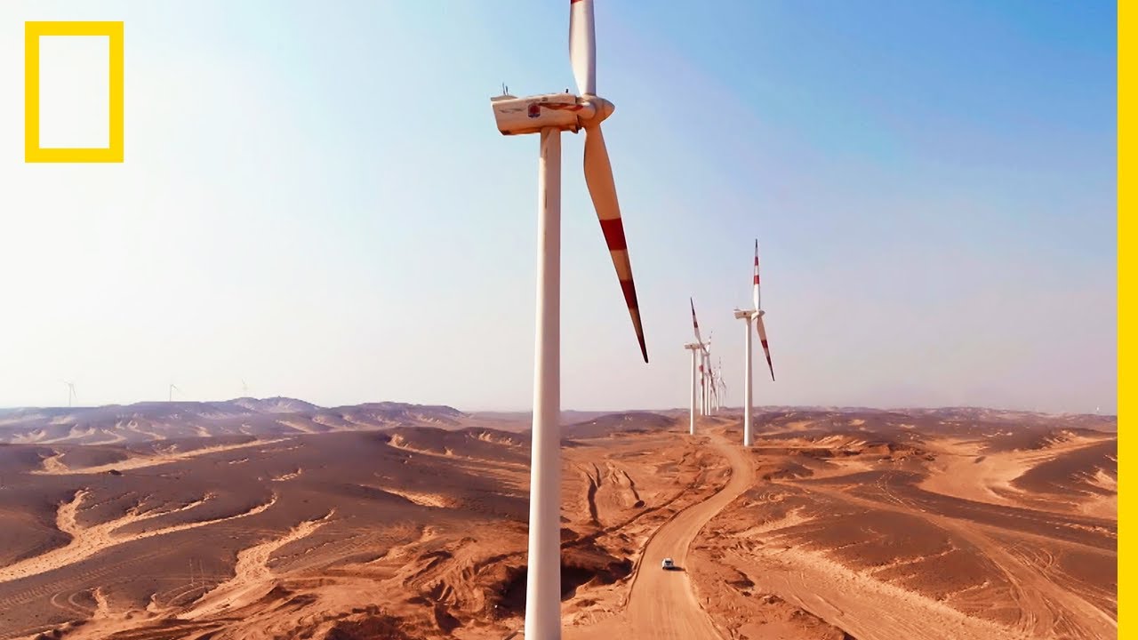 Voici le plus grand parc &eacute;olien du Moyen-Orient