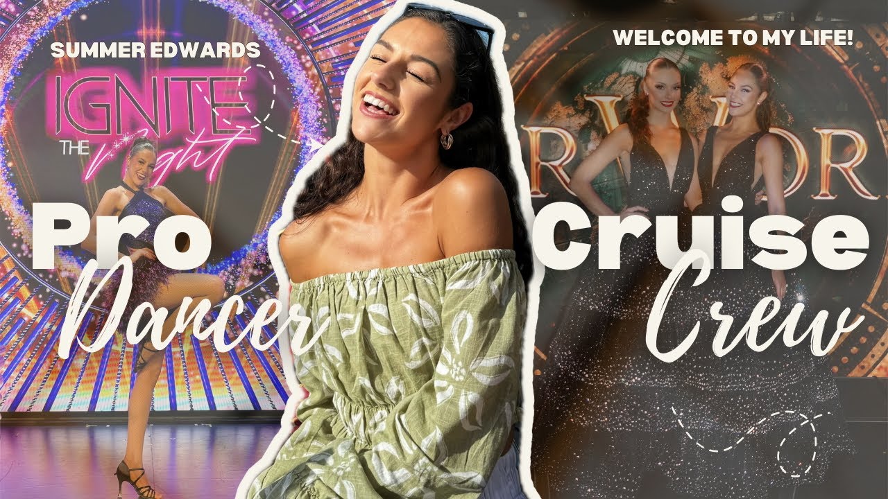 Welcome To My Channel!! Professional dancer on cruise ships!
