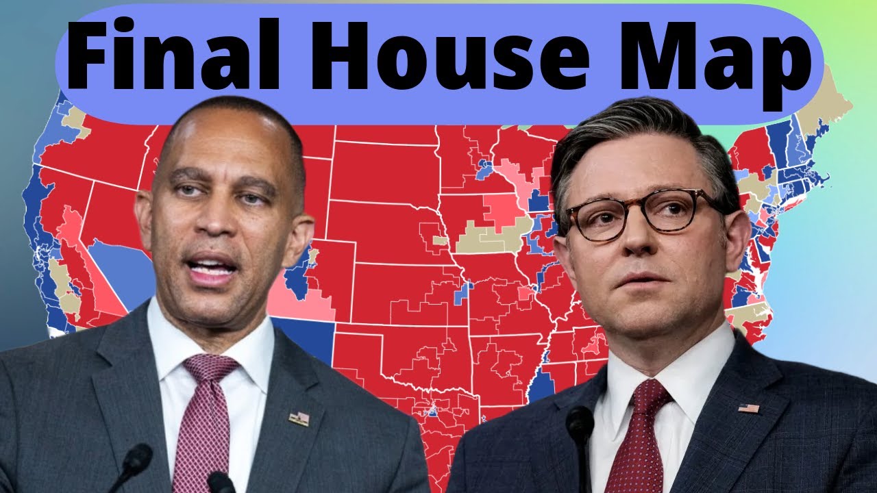 2024 House Election Prediction Map: FINAL Forecast!