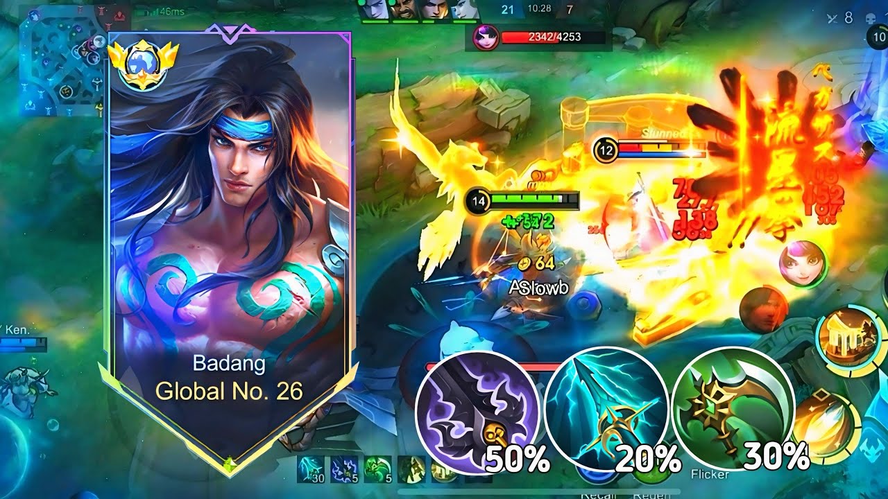 Nerfed badang but still meta with this build and emblem 💪| badang best build 2025 🔥
