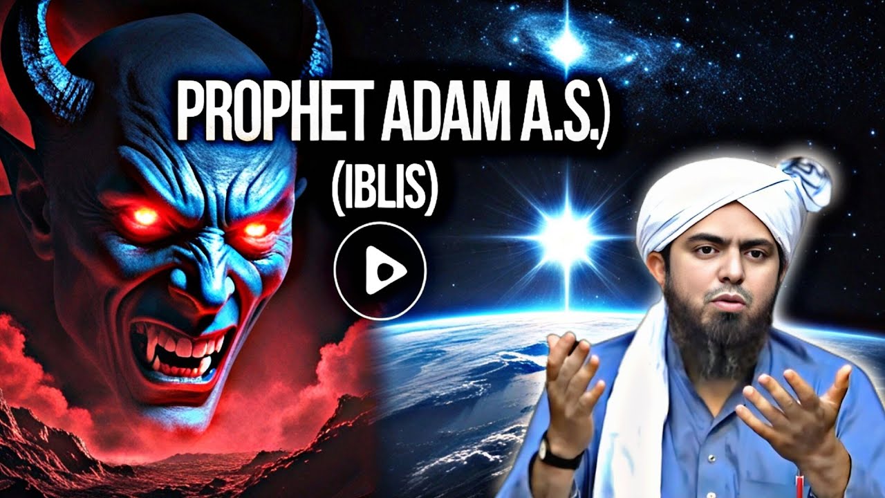 🤍Prophet Adam A.S Aur Iblis Ki Kahani✨|🌍Iblees Ki 🌟Nakami Ka Haqeeqi Waqia🩵⏩ #westandwithEmam