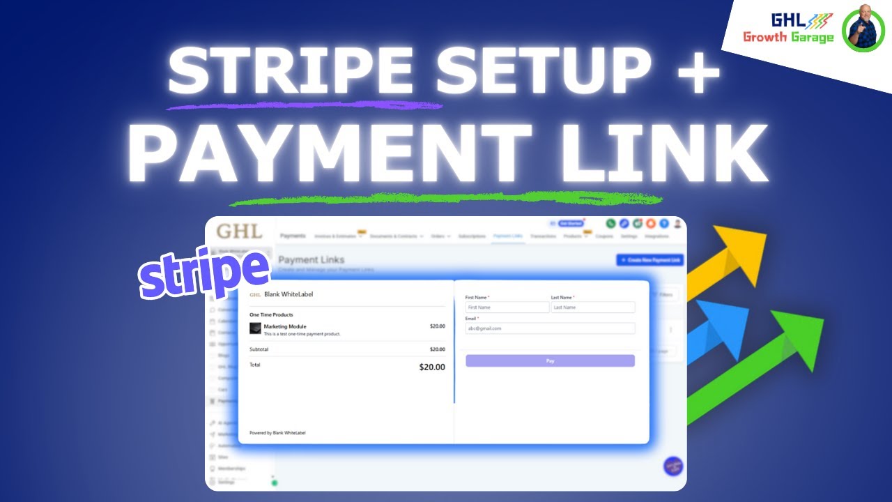 How to Integrate Stripe and Create Product Payment Link in GoHighLevel