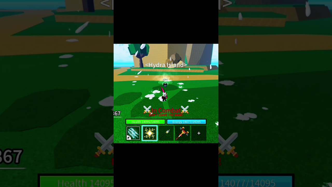 E claw + light combo #bloxfruits