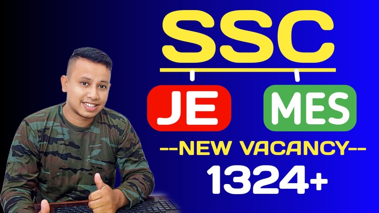 SSC JE Recruitment 2023 😲🥰|| SSC JE, MES Vacancy 2023 || SSC JE Bharti 2023