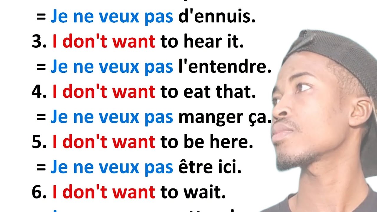 Phrases simples pour apprendre l'anglais facilement |✪✪easy sentences to learn french 🌿