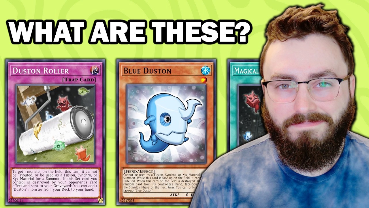 Old Yugioh Player Reacts to Modern Duston Cards