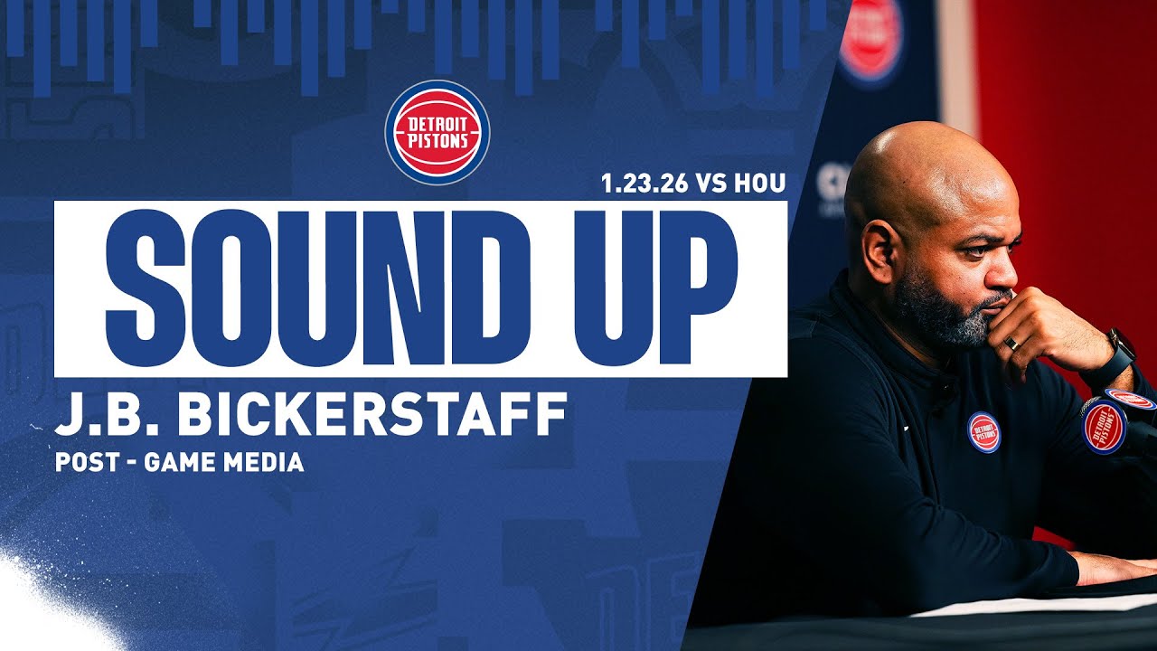 Post-Game Press Conference: J.B. Bickerstaff | Pistons vs. Rockets  | 1.23.26