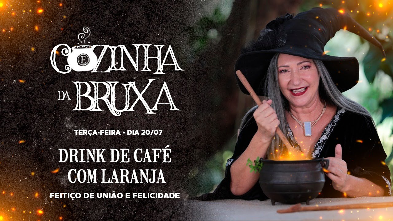 FEITIÇO DE UNIÃO E FELICIDADE - Receita de Drink de Café com Laranja sem álcool!
