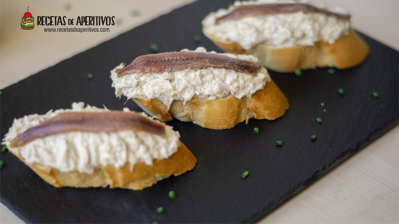 PINTXOS de BONITO del NORTE ENCEBOLLADO y ANCHOA - Pintxos Vascos Fáciles #64