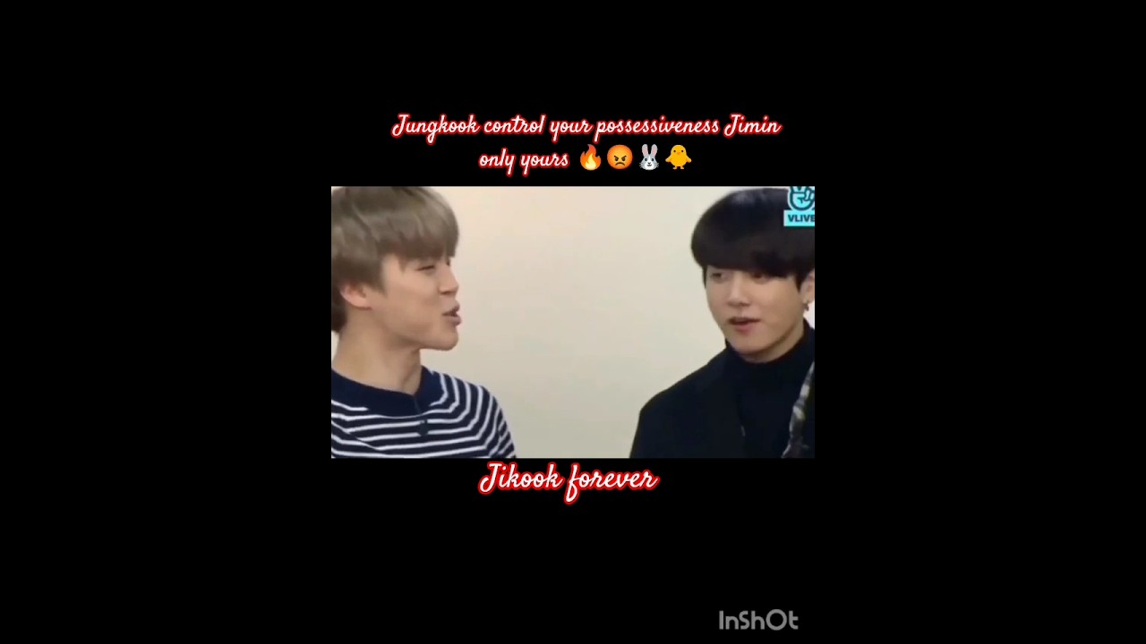 Jungkook possessive mode on 🔥😡🐰🐥 