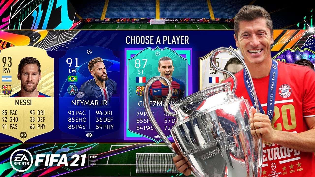 BAJNOKOK LIG&Aacute;JA DRAFT - FIFA 21 CHAMPIONS LEAGUE FUT DRAFT