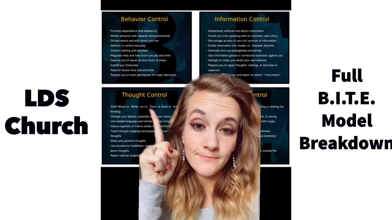 Mormon Church = Cult? B.I.T.E. Model Breakdown (Full Series)