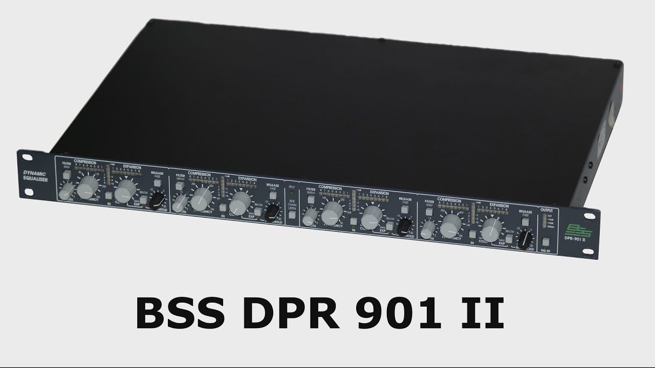 BSS DPR 901 Dynamic Equaliser - Mai 2023
