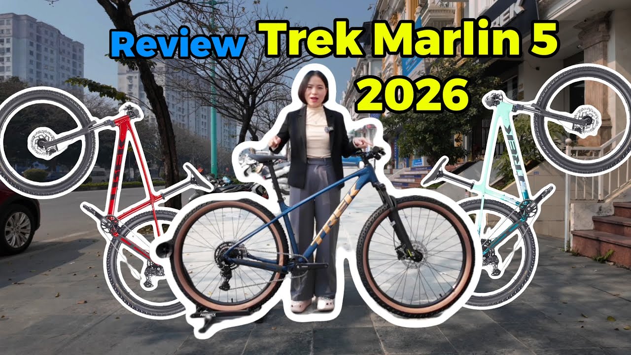 Trek Marlin 5 mới nhất 2026 | MTB Gía Tốt Cho Người Mới Chơi | Zalo: #0982665384 | TUẤN BIKER SHOP