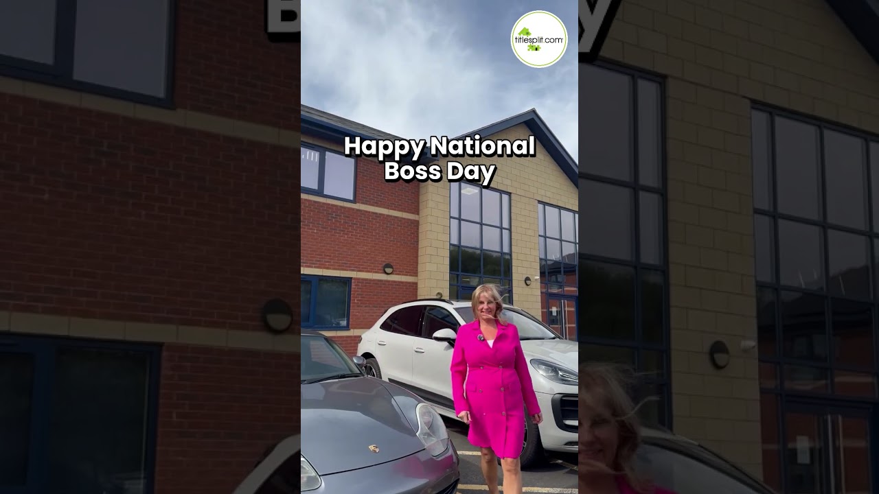 Happy National Boss Day! #titlesplit #property #shorts