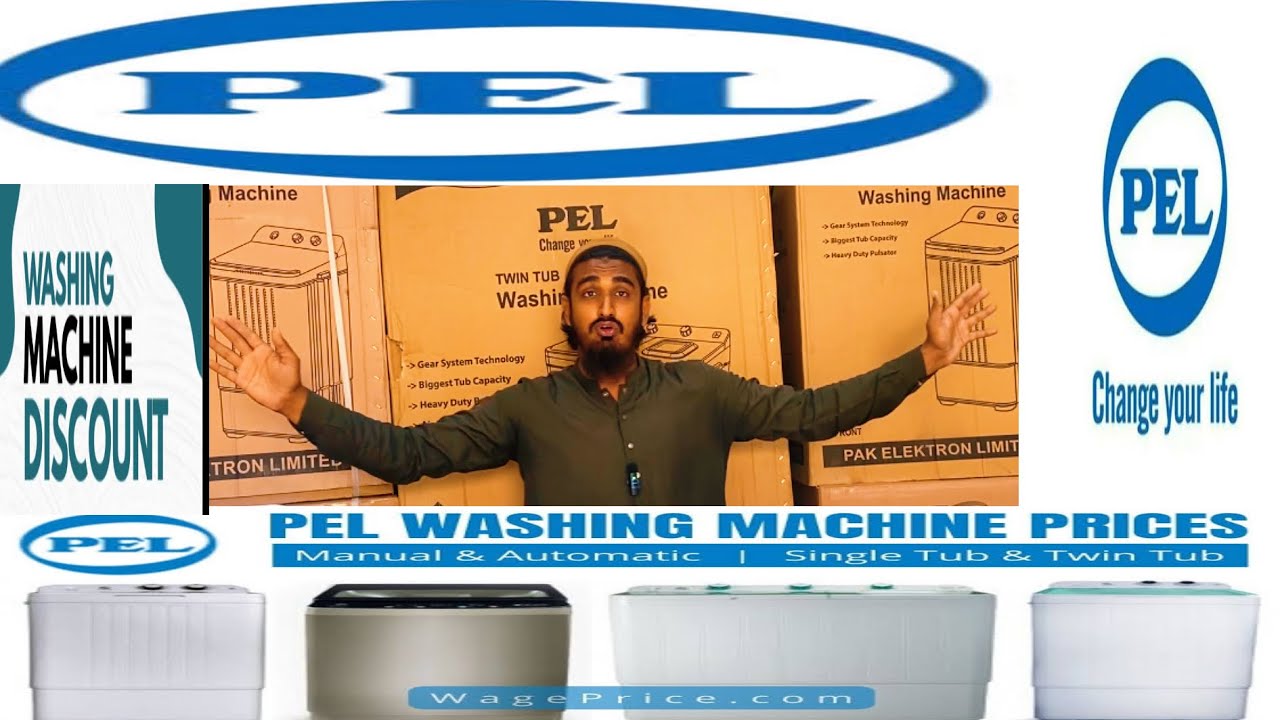 👉🏻PEL washing machines prices in Pakistan 🇵🇰| PEL Twin tub washing machine & single tub washer💯#for