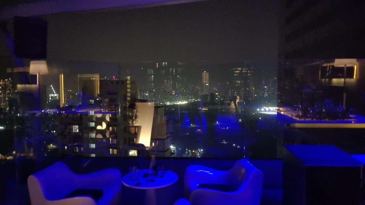 View from aer lounge | Best rooftop bar in Mumbai India.