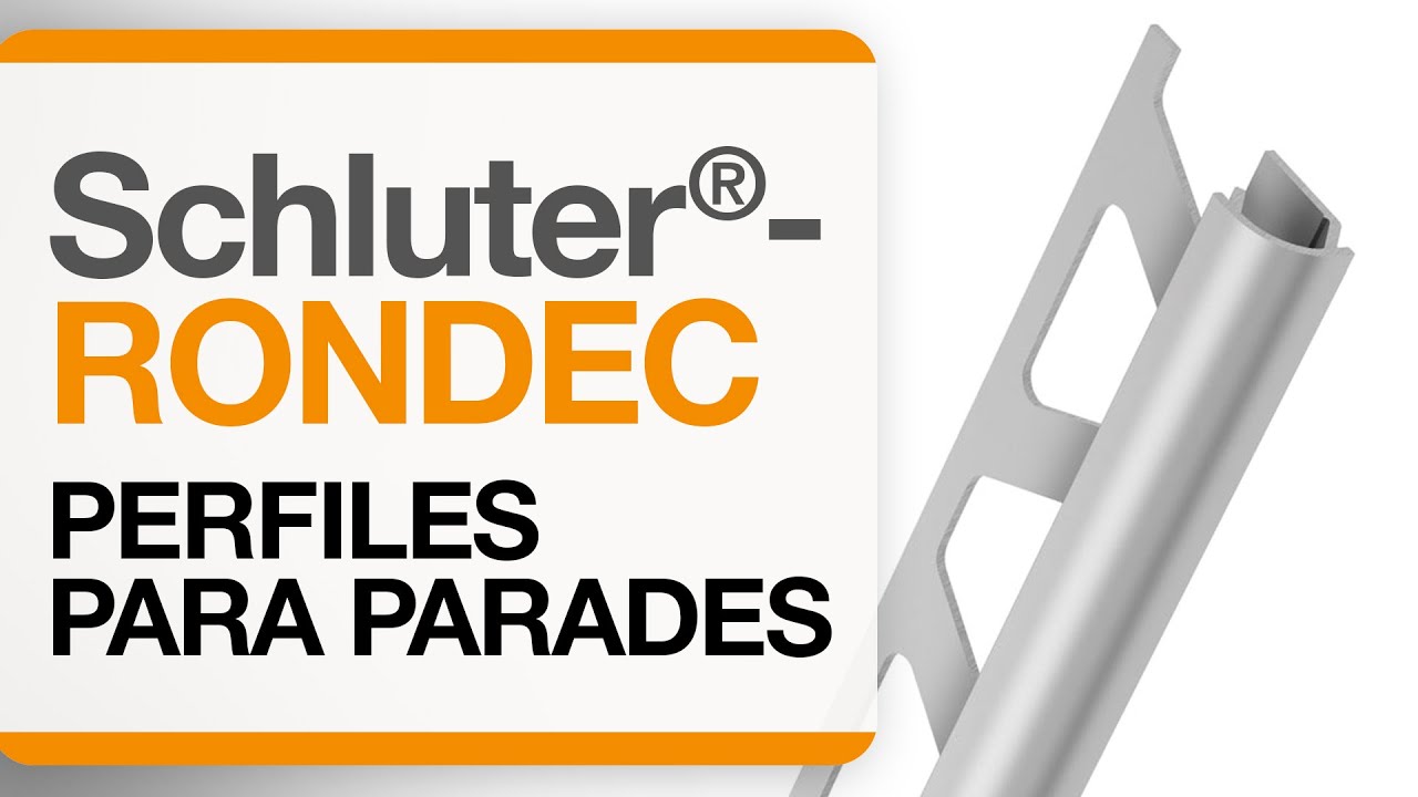 Cómo instalar un remate  para cantos de cerámica sobre paredes: Schluter®-RONDEC.
