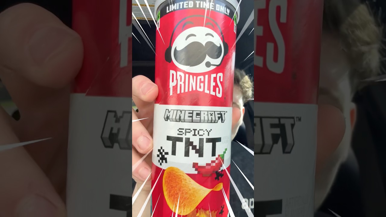 Minecraft TNT Острые *ГОРЯЧИЕ* Pringles ТЕСТ