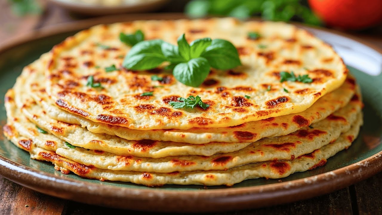 Как приготовить веганские лепешки, которые вкуснее магазинных.