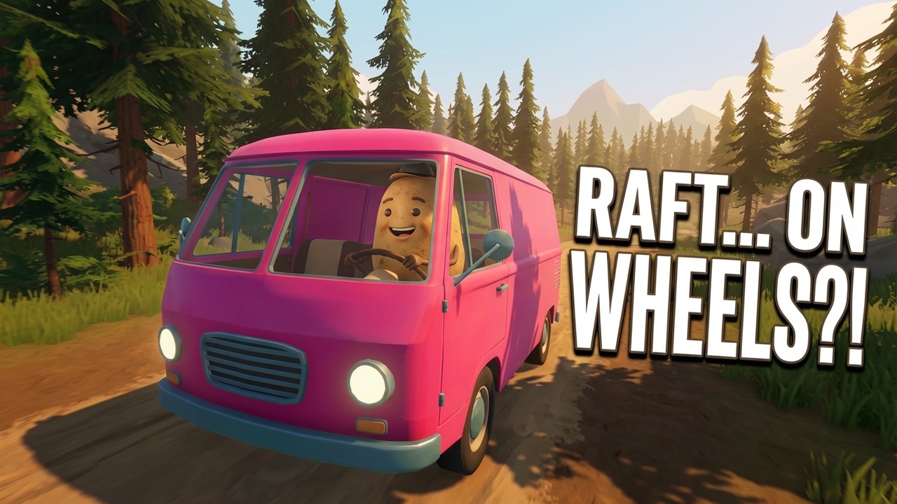 RAFT… But It’s On Wheels?! | Outbound Gameplay