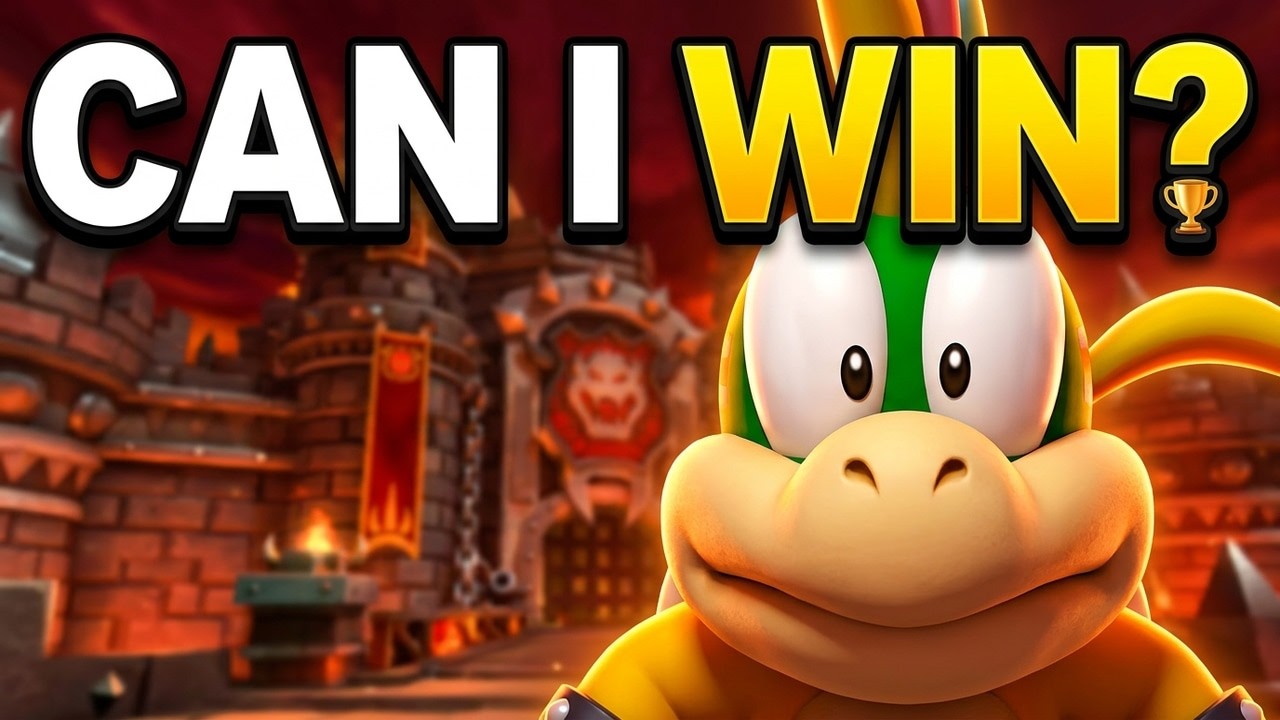 Can I Win Bowser's Castle? Mario Kart 8 Deluxe CPU Race