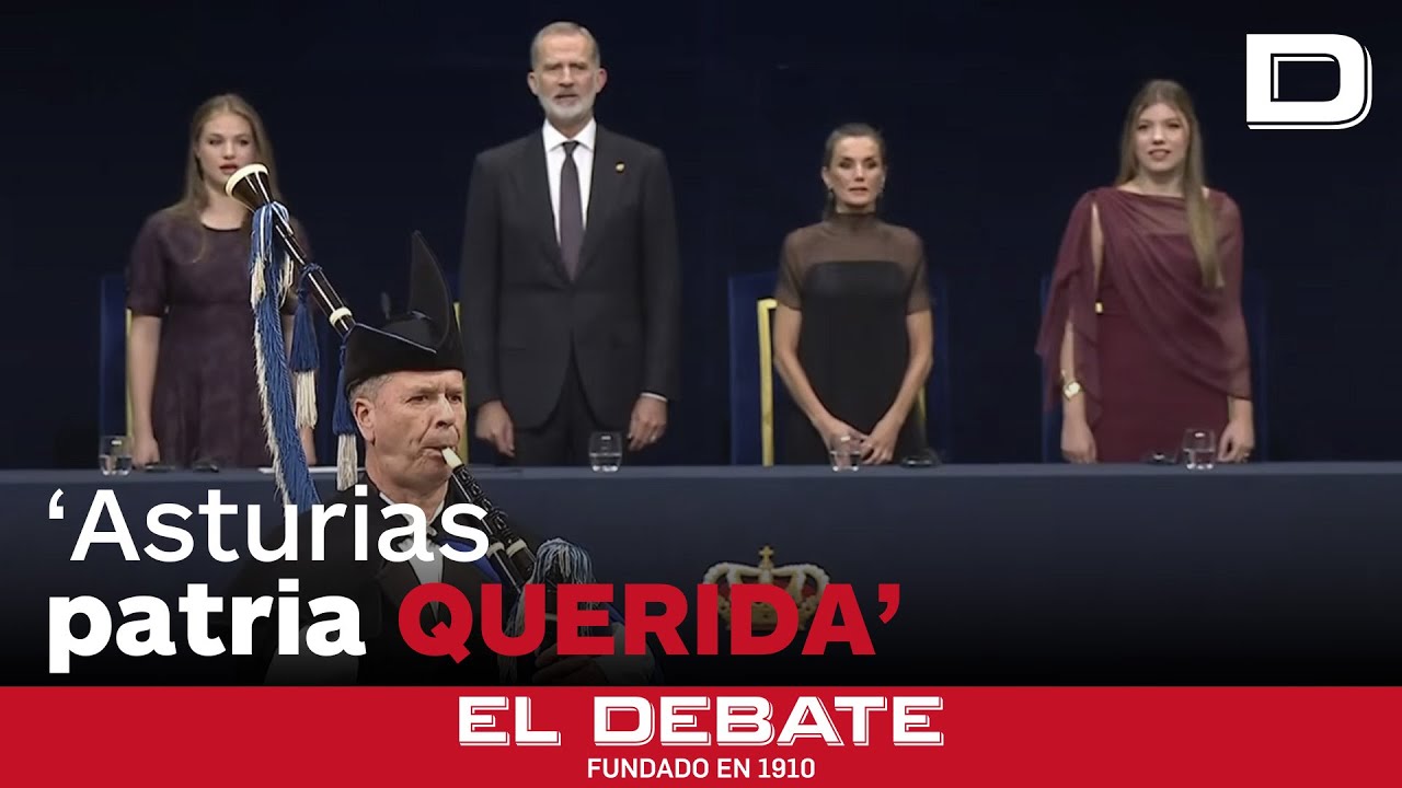 El 'Asturias, patria querida' pone el broche final a los Premios Princesa de Asturias